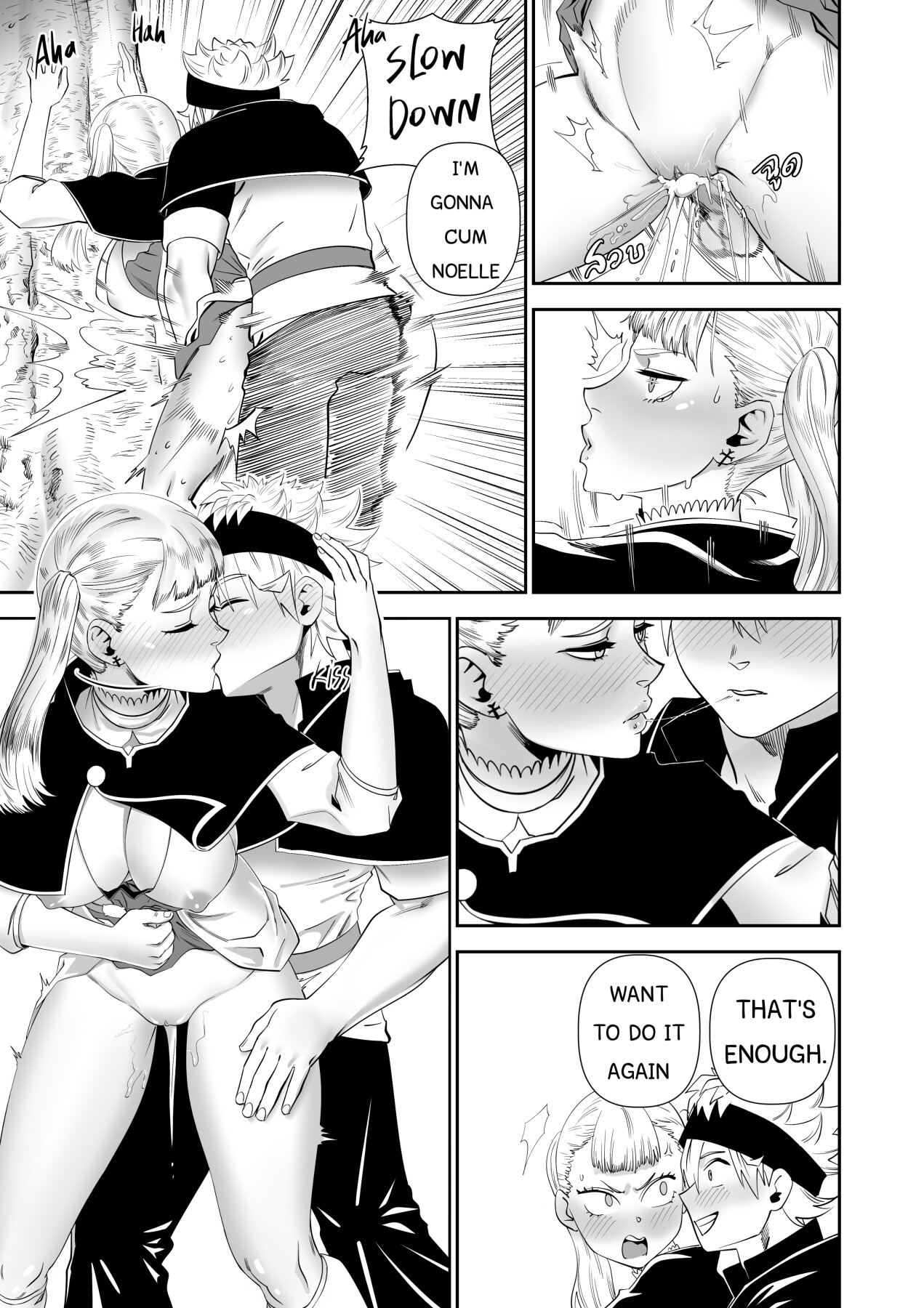 Hentai Manga Comic-BLACK CLOVER PORN BOOK-Read-23